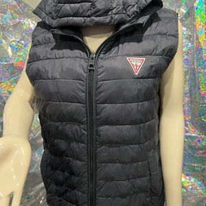 Guess Black puffer Vest